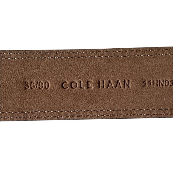 Cole Haan Black Leather Belt - Picture 6 of 9